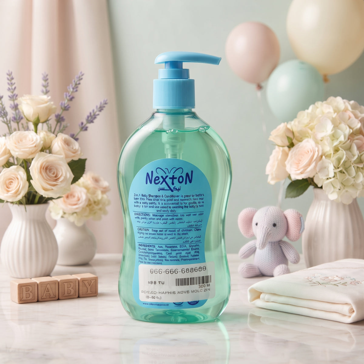 Nexton Baby 2-in-1 Shampoo & Conditioner – 250ml