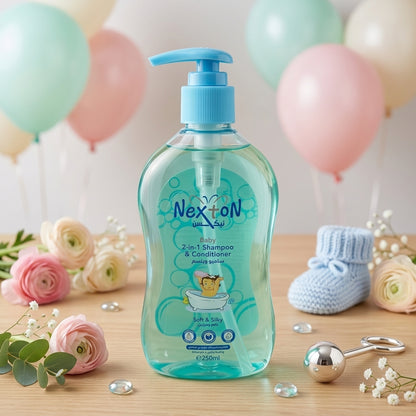 Nexton Baby 2-in-1 Shampoo & Conditioner – 250ml