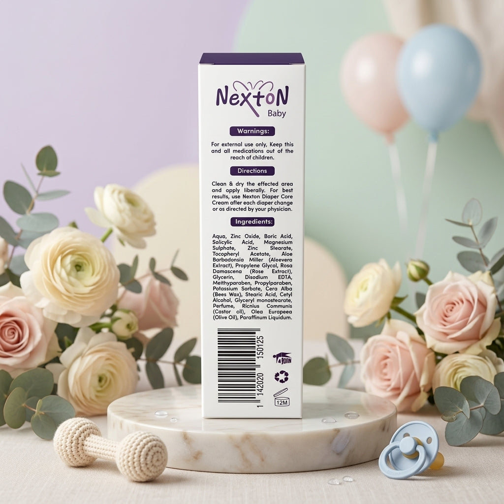 Nexton Baby Diaper Care Cream with Castor Oil