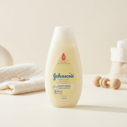 Johnson’s CottonTouch Top-To-Toe Hair & Body Baby Bath 200ml