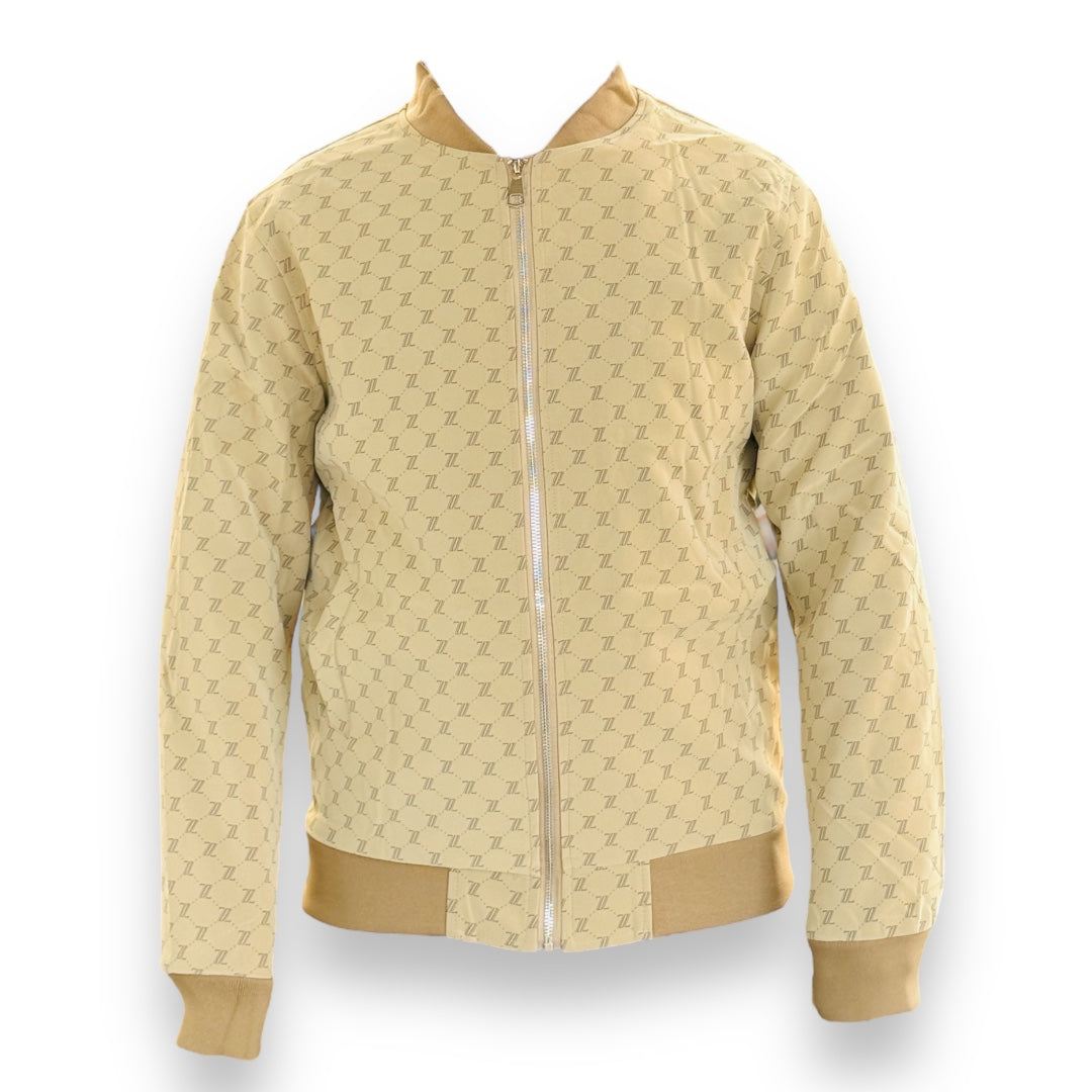 LV Slef-Printed Jacket For Mens | M-XXL
