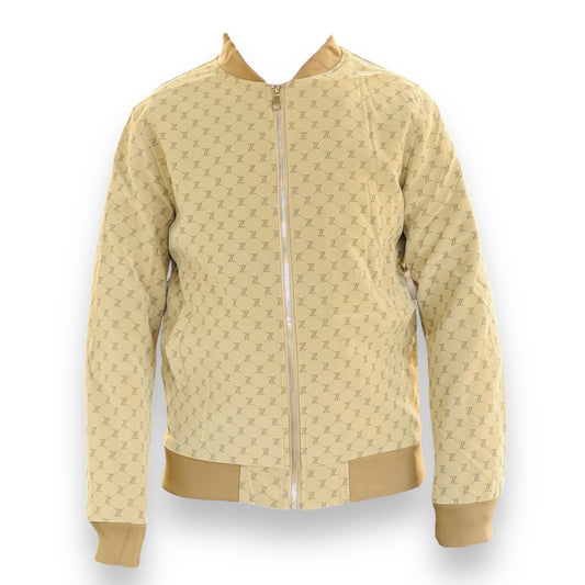 LV Slef-Printed Jacket For Mens | M-XXL