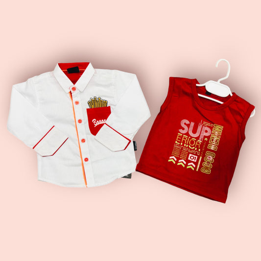 Double Layered Shirt | 1-4 Years