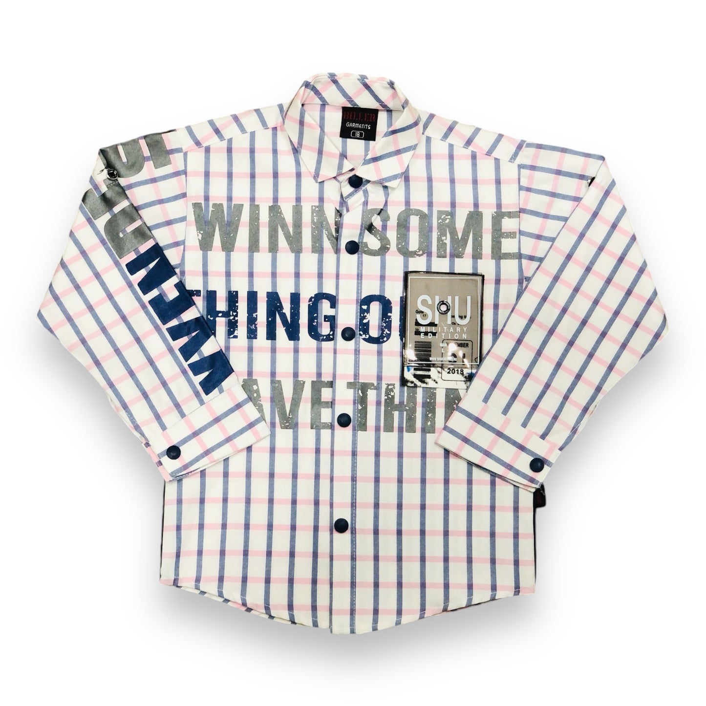 Check Double Shirt For Boy's | 4-8 Years