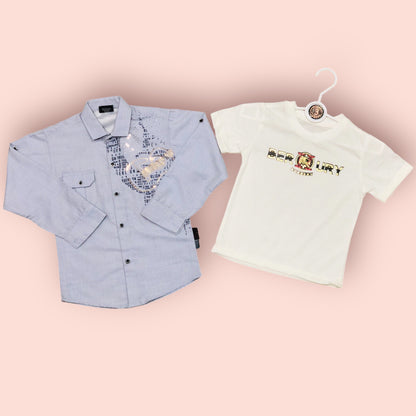 Boy's Double Shirt | 4-15 Years