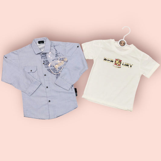 Boy's Double Shirt | 4-15 Years
