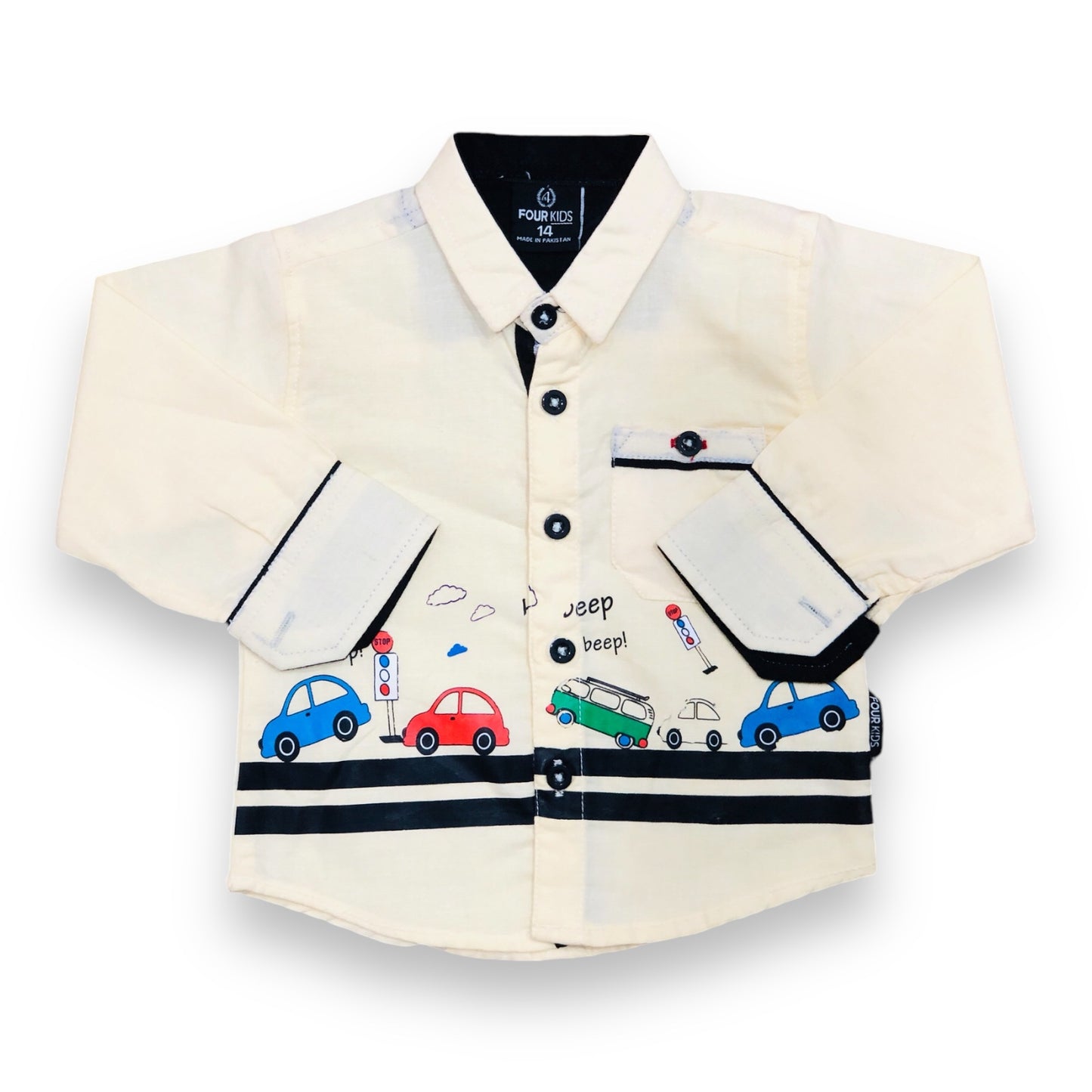 TwinStyle Full Sleeve Shirt | 1-4 Years