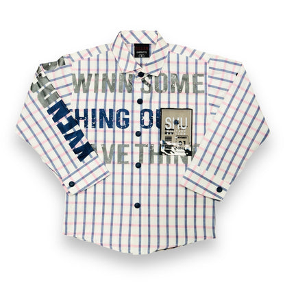 Check Double Shirt For Boy's | 4-8 Years