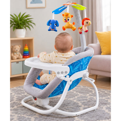 Baby Musical Bouncer Chair Comfortable Seat