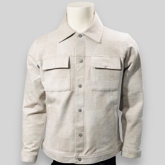 Button Style Wool Jacket For Men's