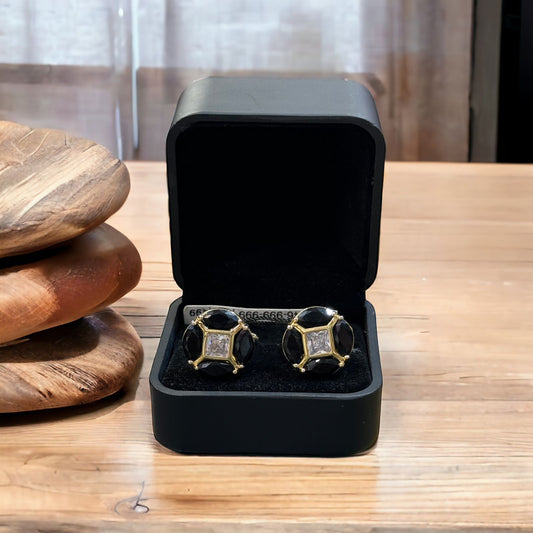 Black Men's Cufflink
