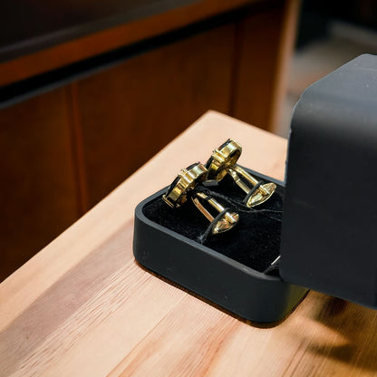 Black Men's Cufflink
