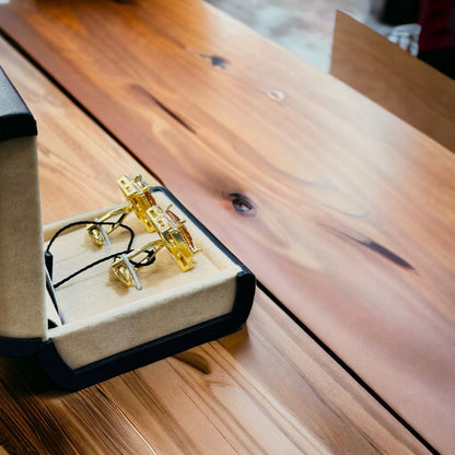 Golden Men's Cufflink