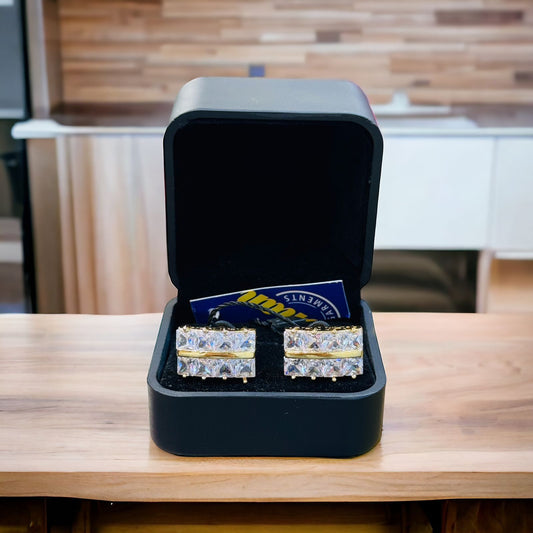 Cristal Men's Cufflink