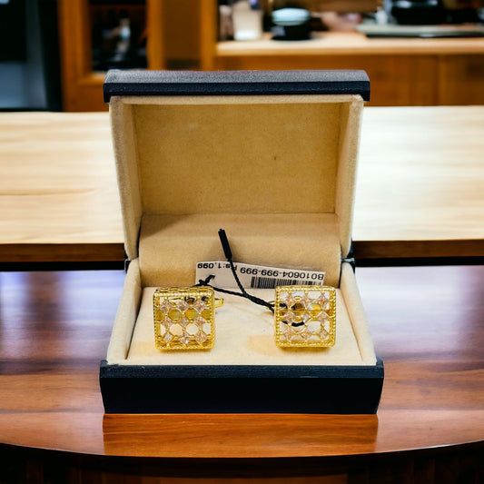 Men's Golden Cufflink