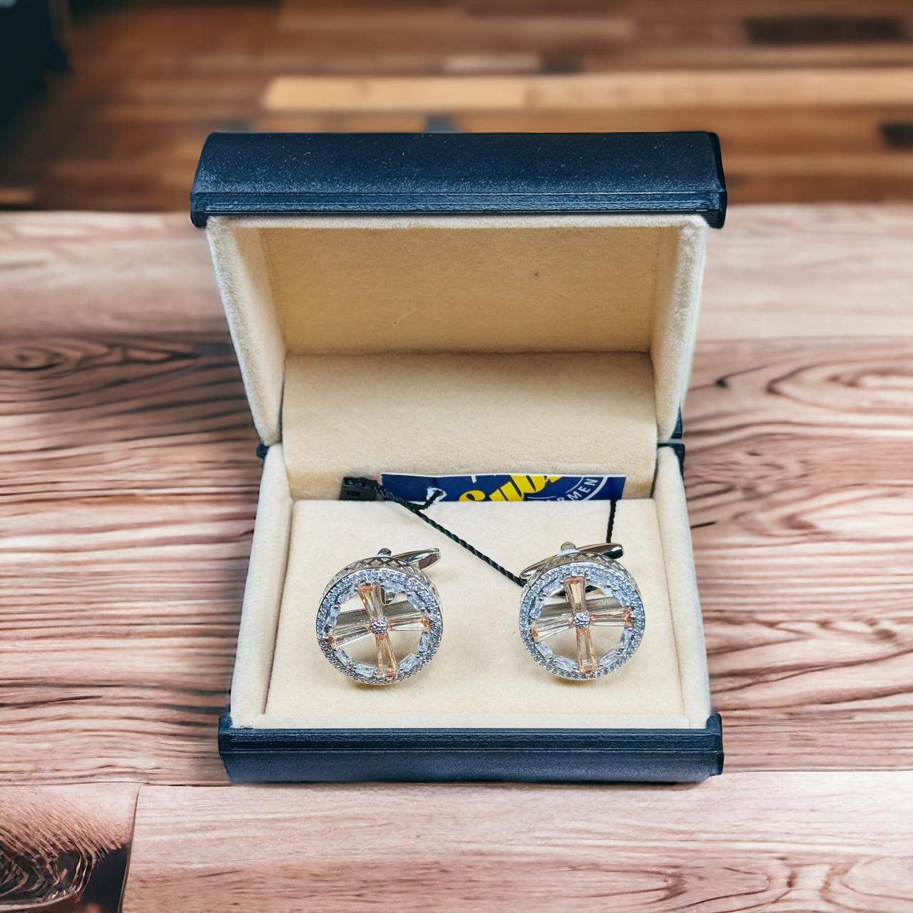 Men's Silver Cufflink