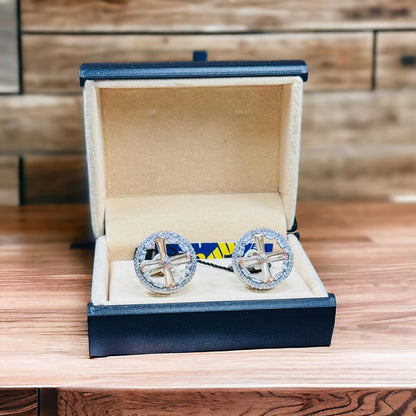 Men's Silver Cufflink