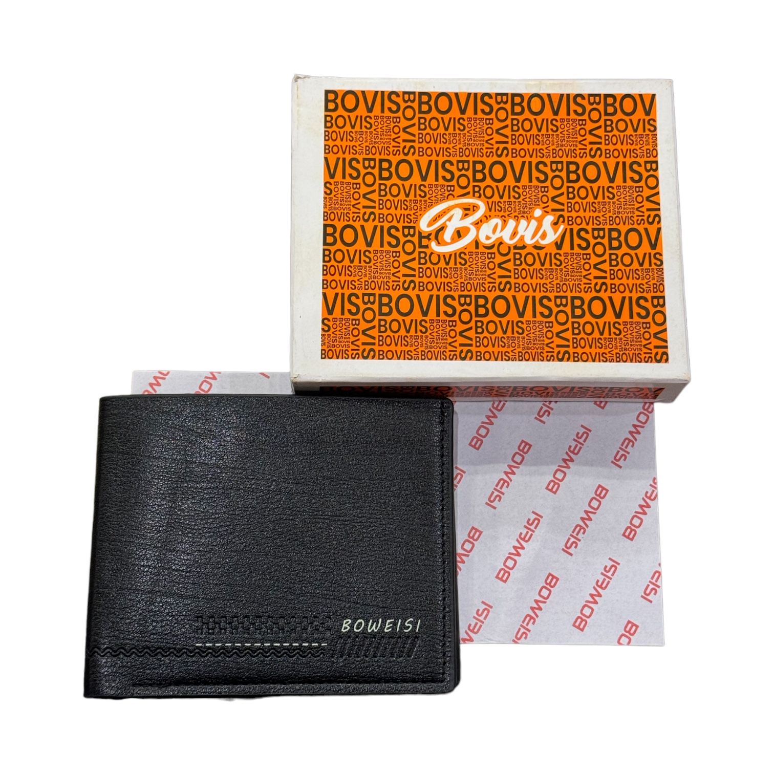 Boweisi leather wallet price sale