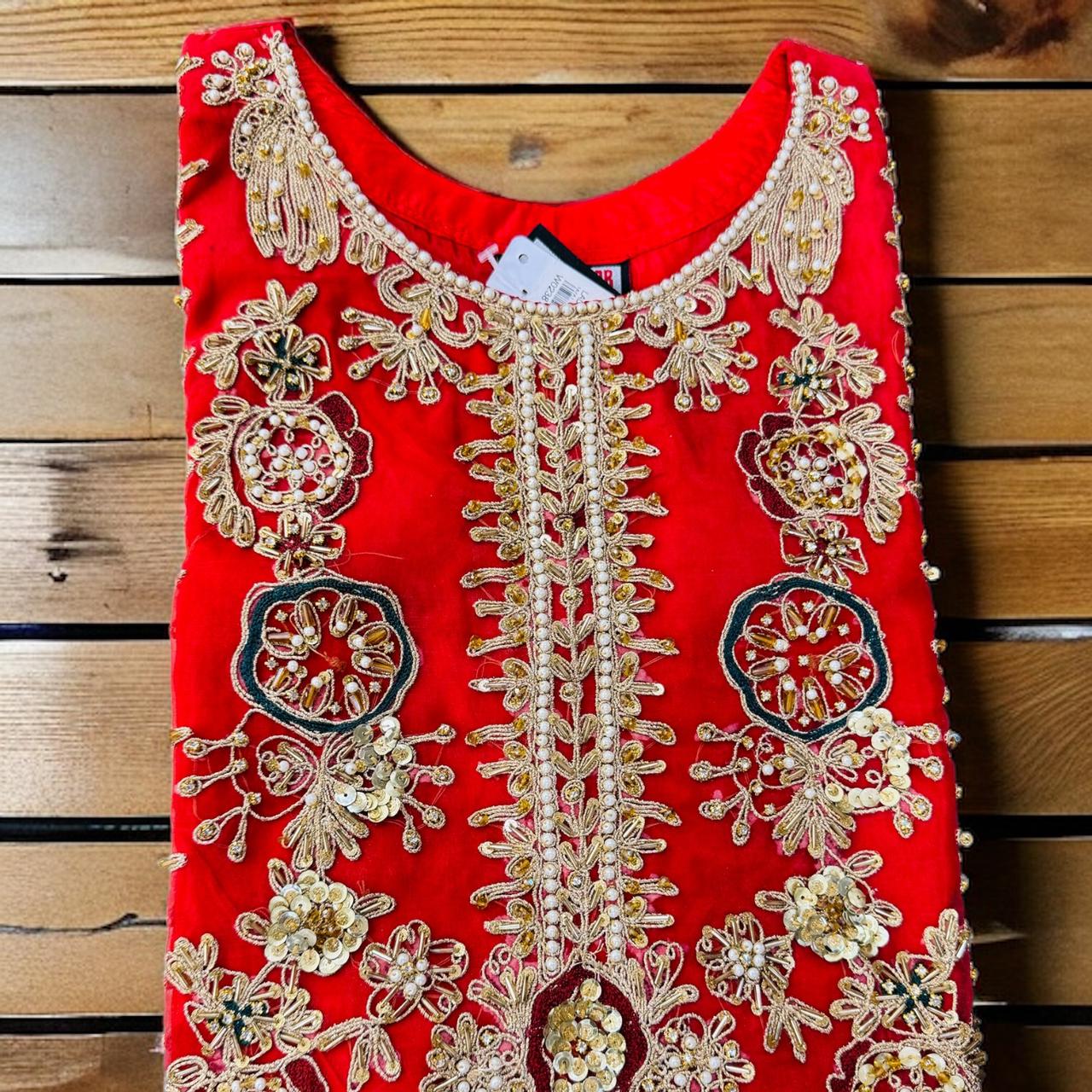 Ladies Fanny Short Kameez And Sharara