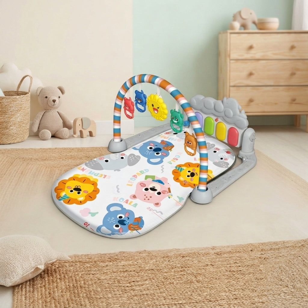 Baby Musical Activity Play Gym & Interactive Play Mat