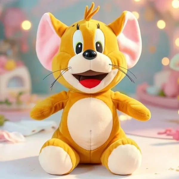 Cute Orange Cat Plush Toy – Soft & Adorable