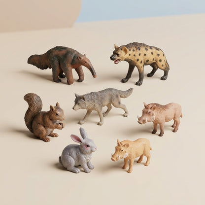 Wild Animal Toy Set – 7 Piece