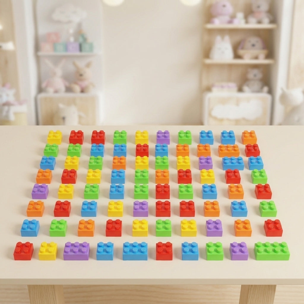 125 Pcs Colorful Building Blocks