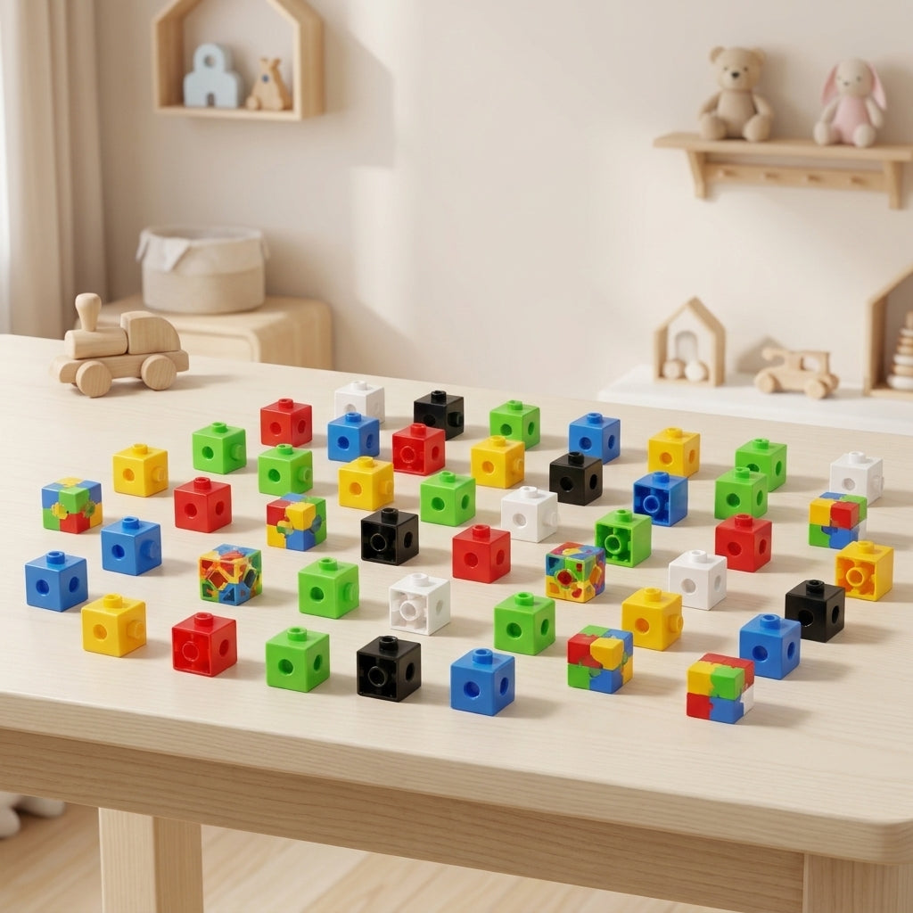 Colorful DIY Building Blocks Set