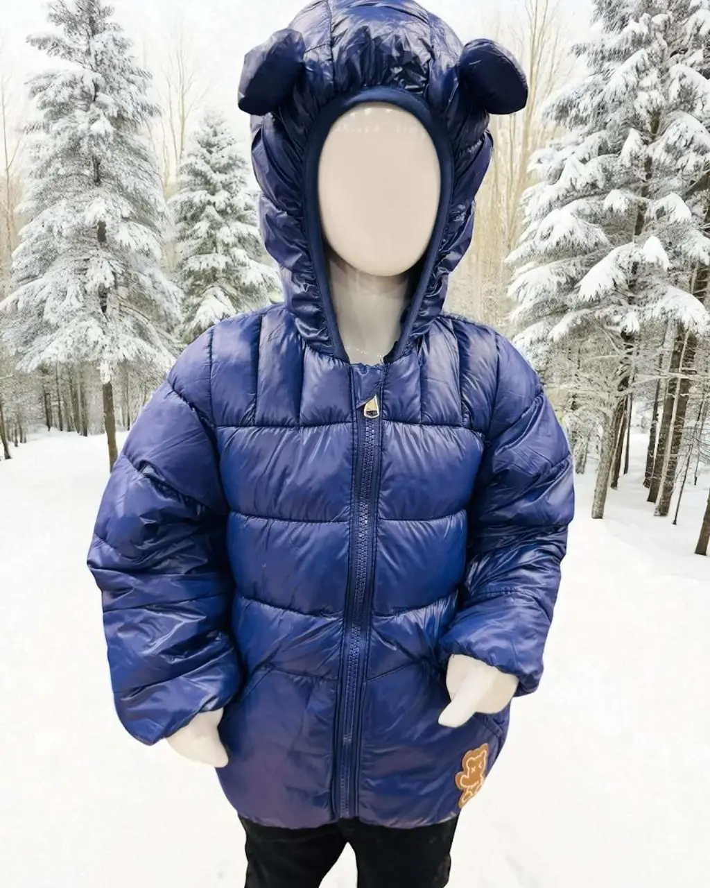 Kids Puffer Winter Jacket