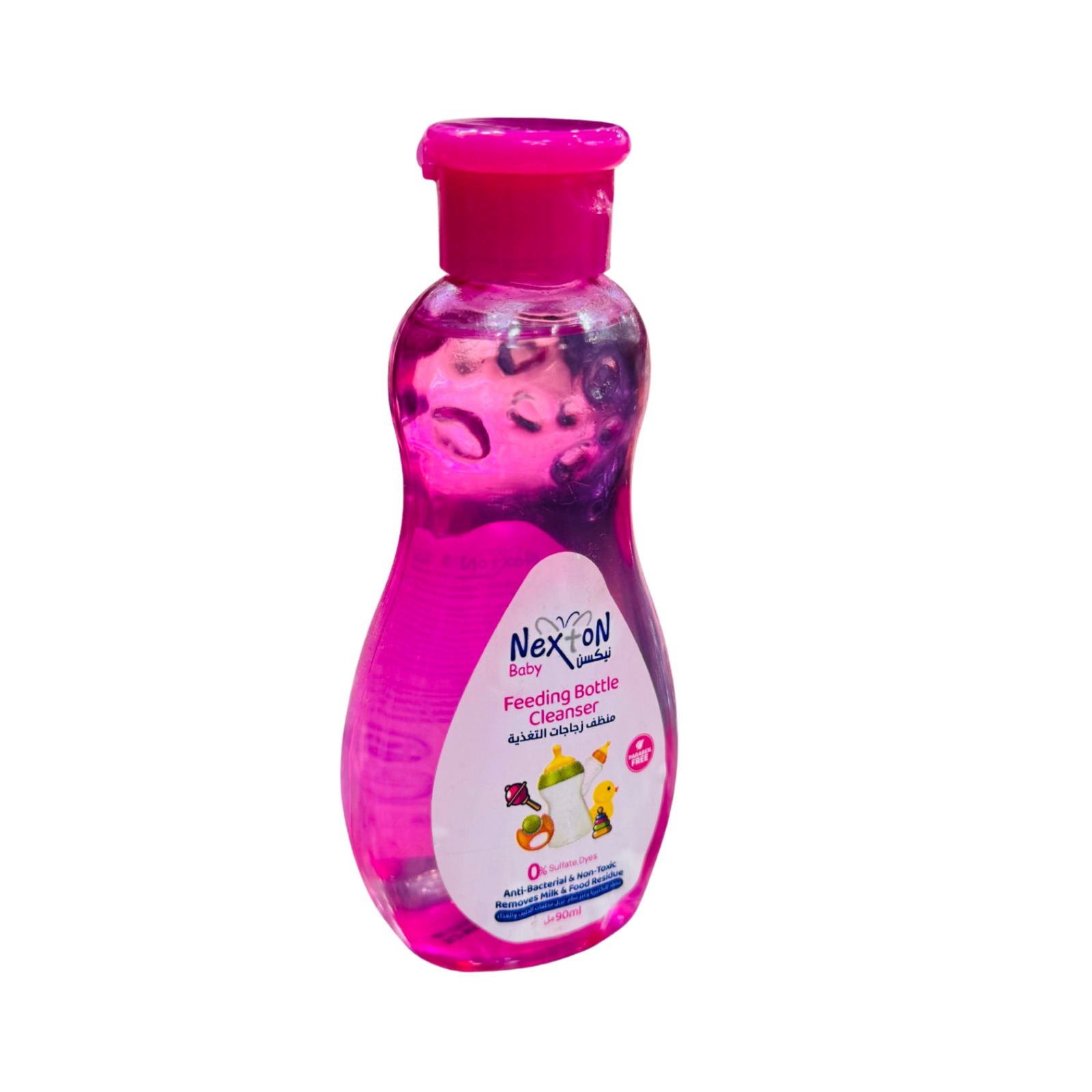 Nexton Baby Feeding Bottle Cleanser 90ml – Anti-Bacterial & Non-Toxic Formula - Image 2