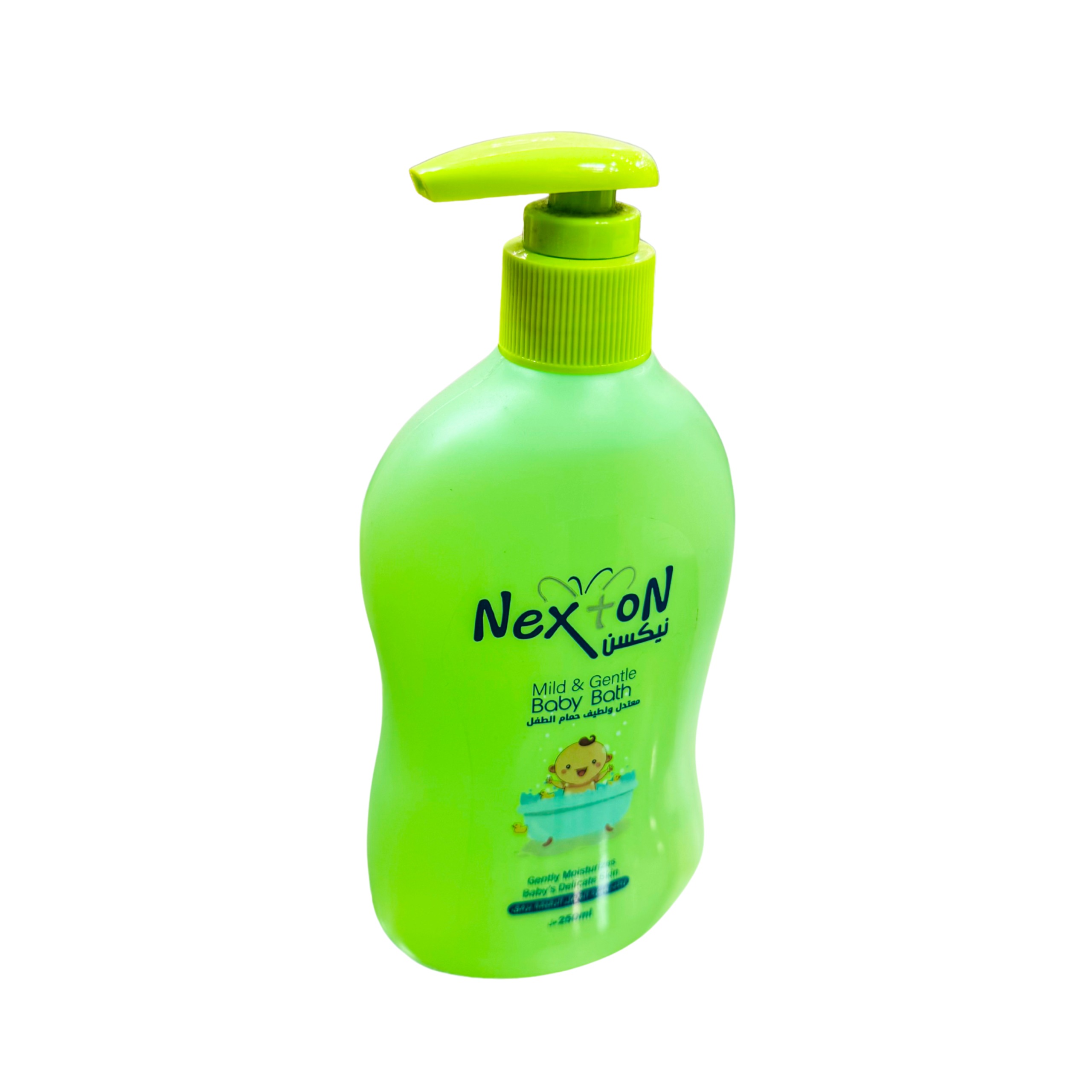 Nexton Mild & Gentle Baby Bath with Pump 125ml – Soft & Delicate Baby Cleanser - Image 2