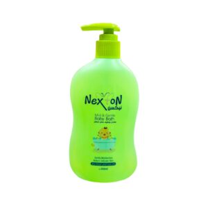 Nexton Mild & Gentle Baby Bath with Pump 125ml – Soft & Delicate Baby Cleanser