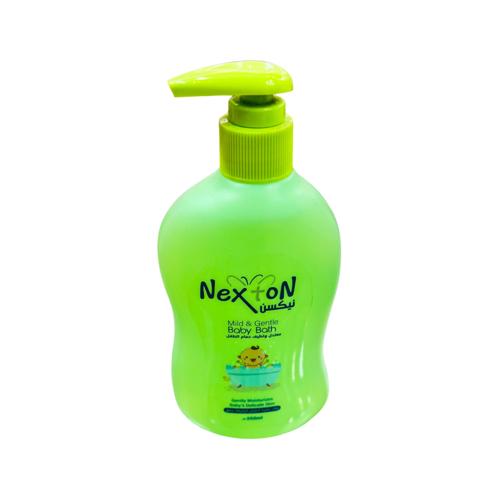 Nexton Mild & Gentle Baby Bath with Pump 125ml – Soft & Delicate Baby Cleanser - Image 3