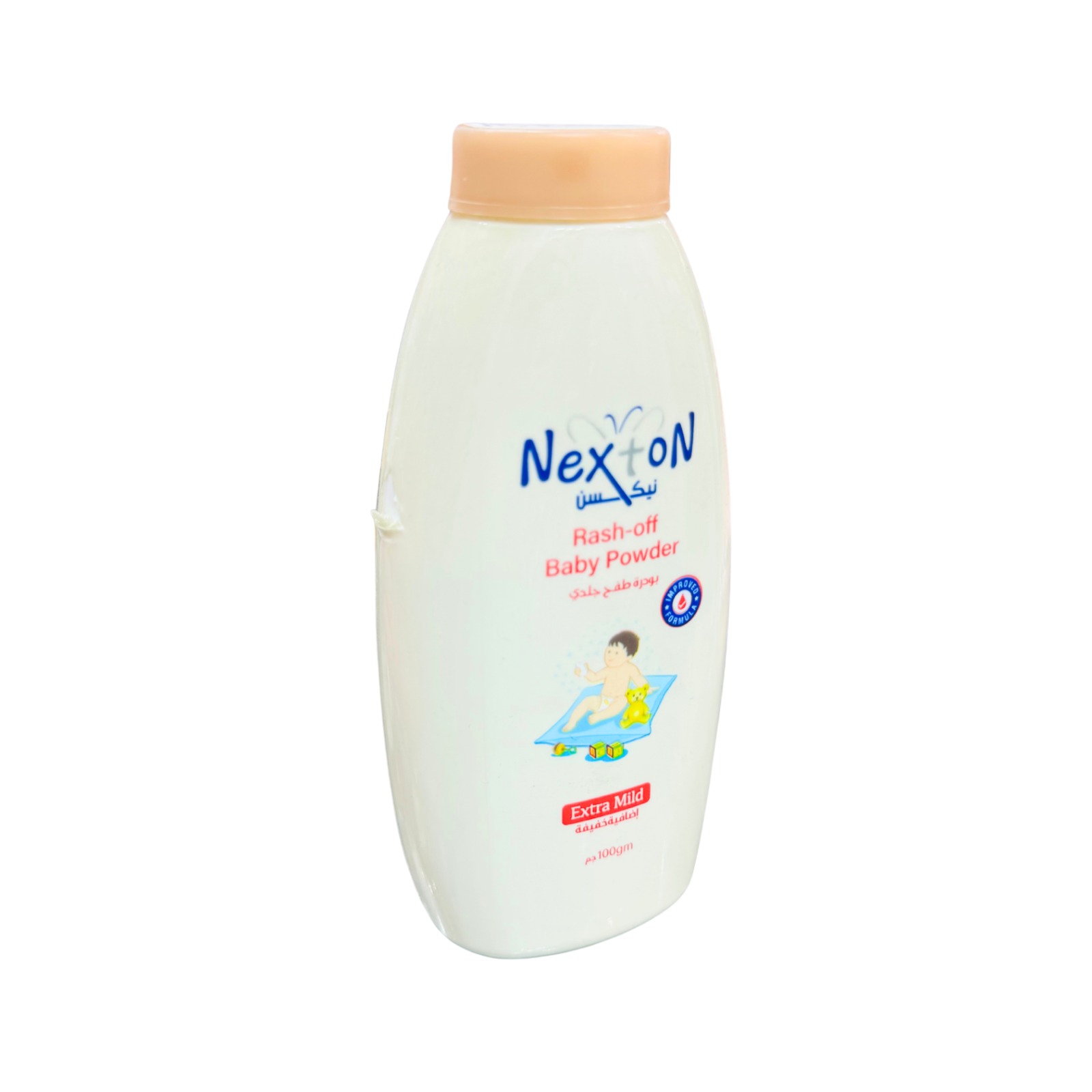 Nexton Rash-Off Baby Powder 100g – Extra Mild Protection - Image 2