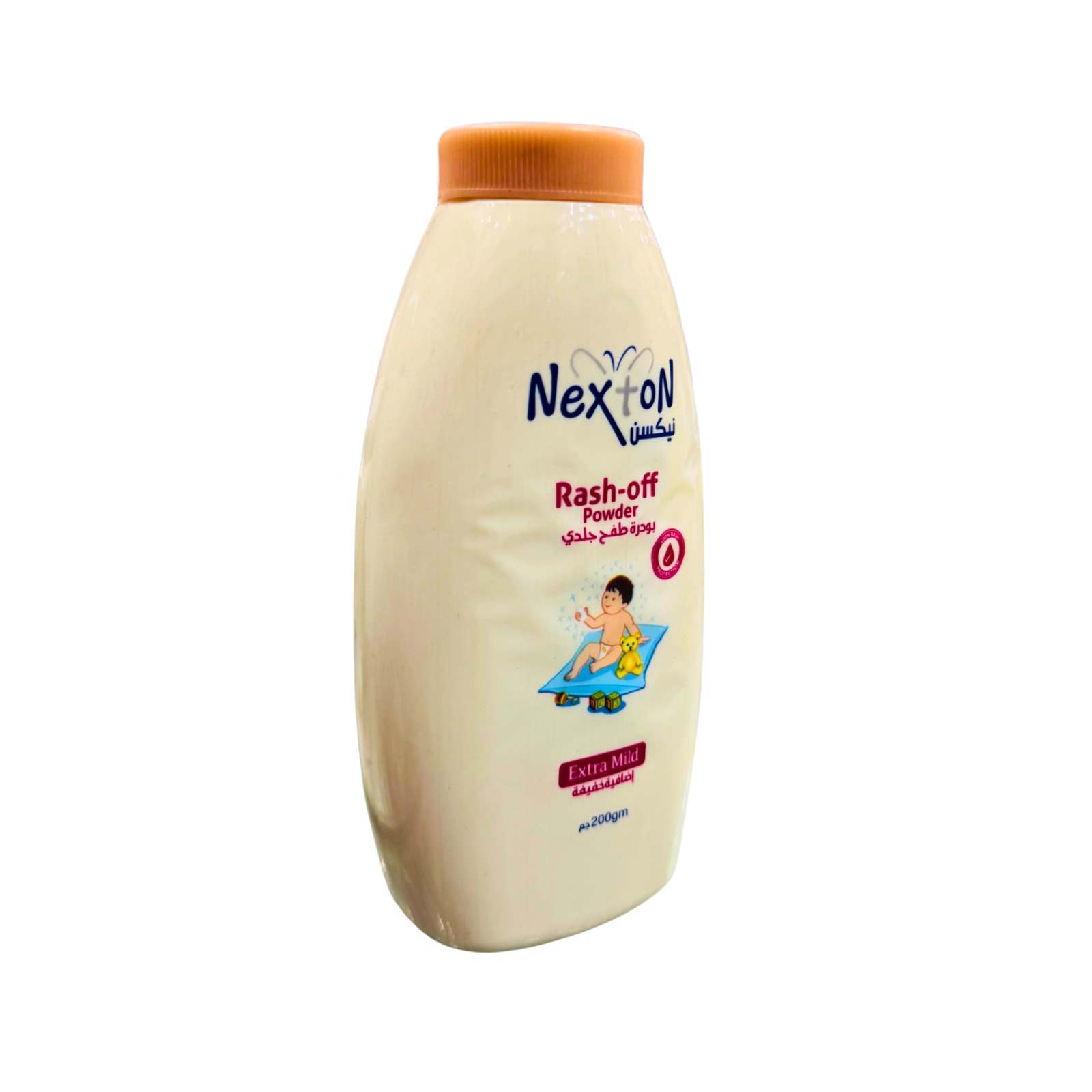 Nexton Rash-Off Baby Powder Extra Mild – 200g - Image 2