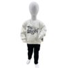 Boys Winter Sweatshirt & Trouser Set – The Alligator Print – Soft & Warm Fleece Outfit