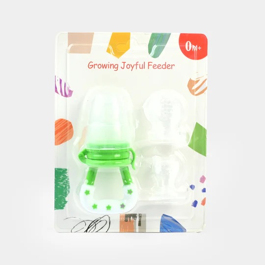 Baby Fruit Feeder – Safe Silicone Fruit Nibbler for Infants | 0+ Months