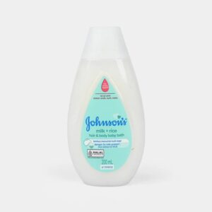 Johnson’s Baby Milk + Rice Hair & Body Baby Bath
