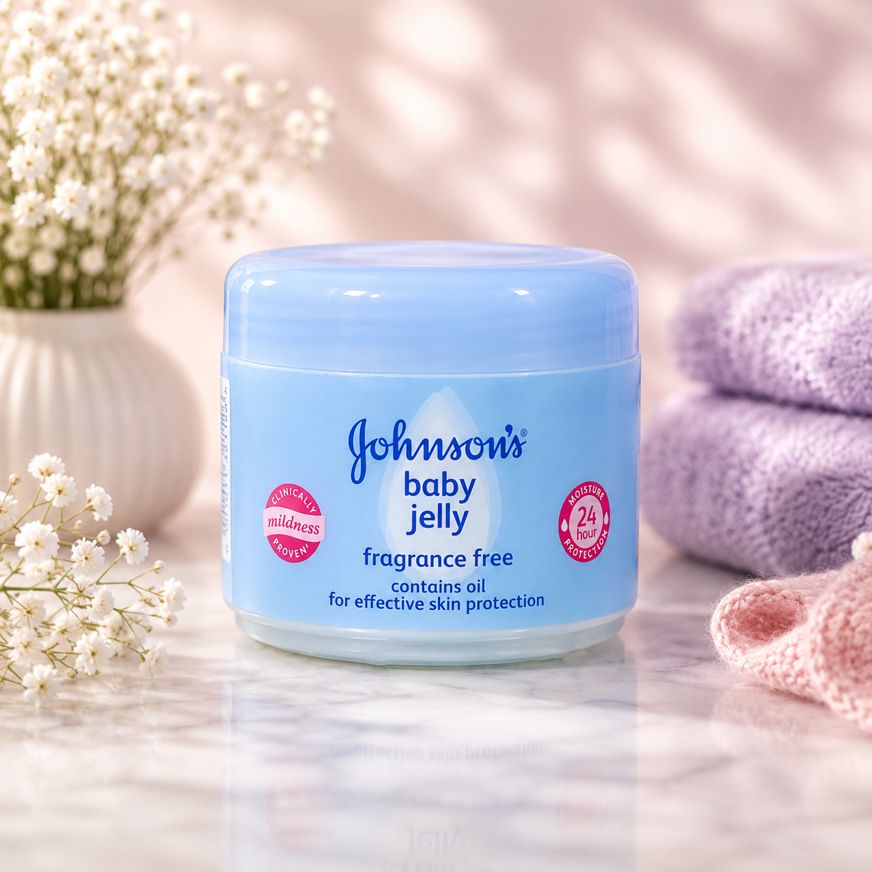 Johnson’s Jelly Cream Blue