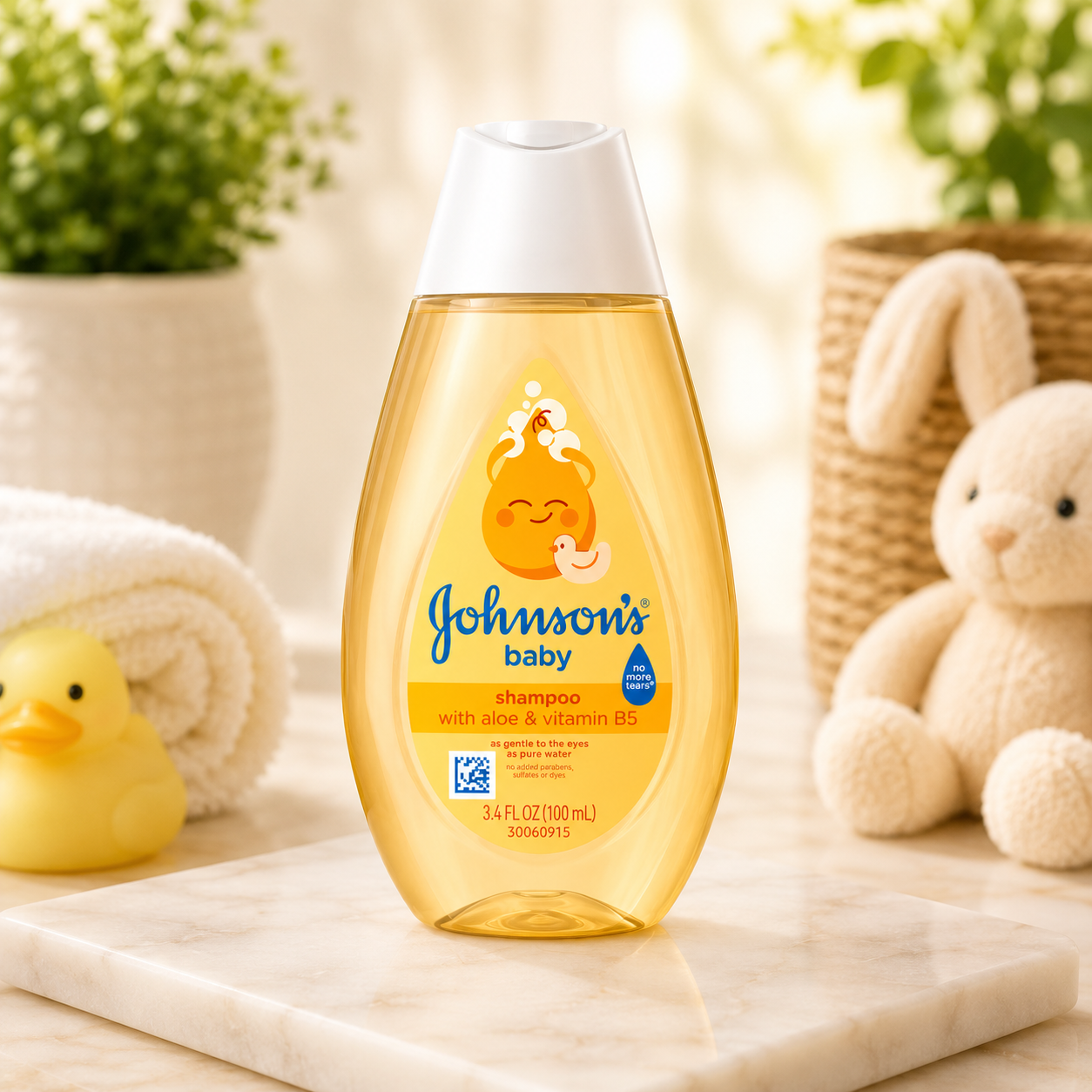 Johnson's top-to-toe hair & baby bath