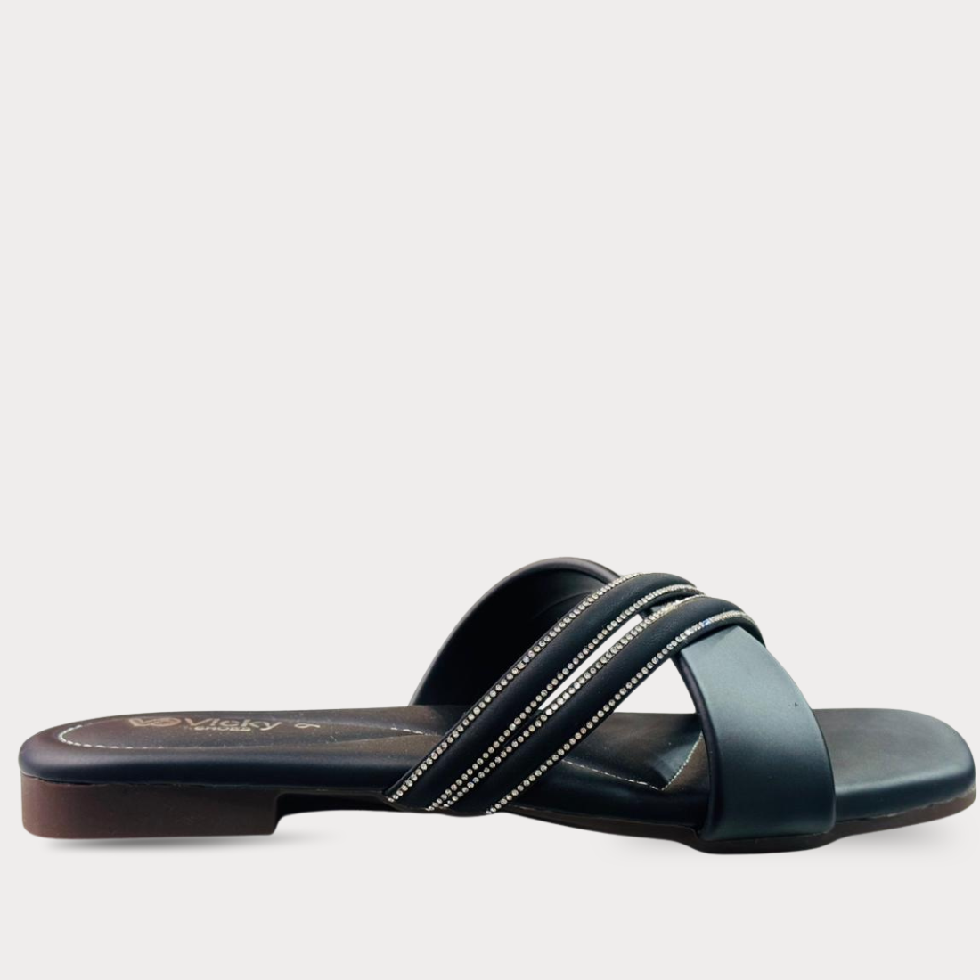 Ladies Slipper BLACK