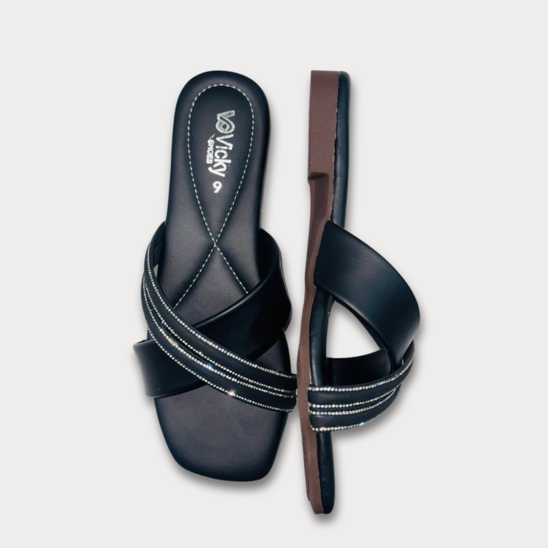 Ladies Slipper BLACK