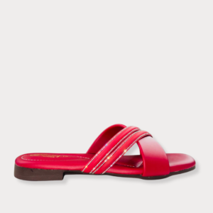 Ladies Slipper RED