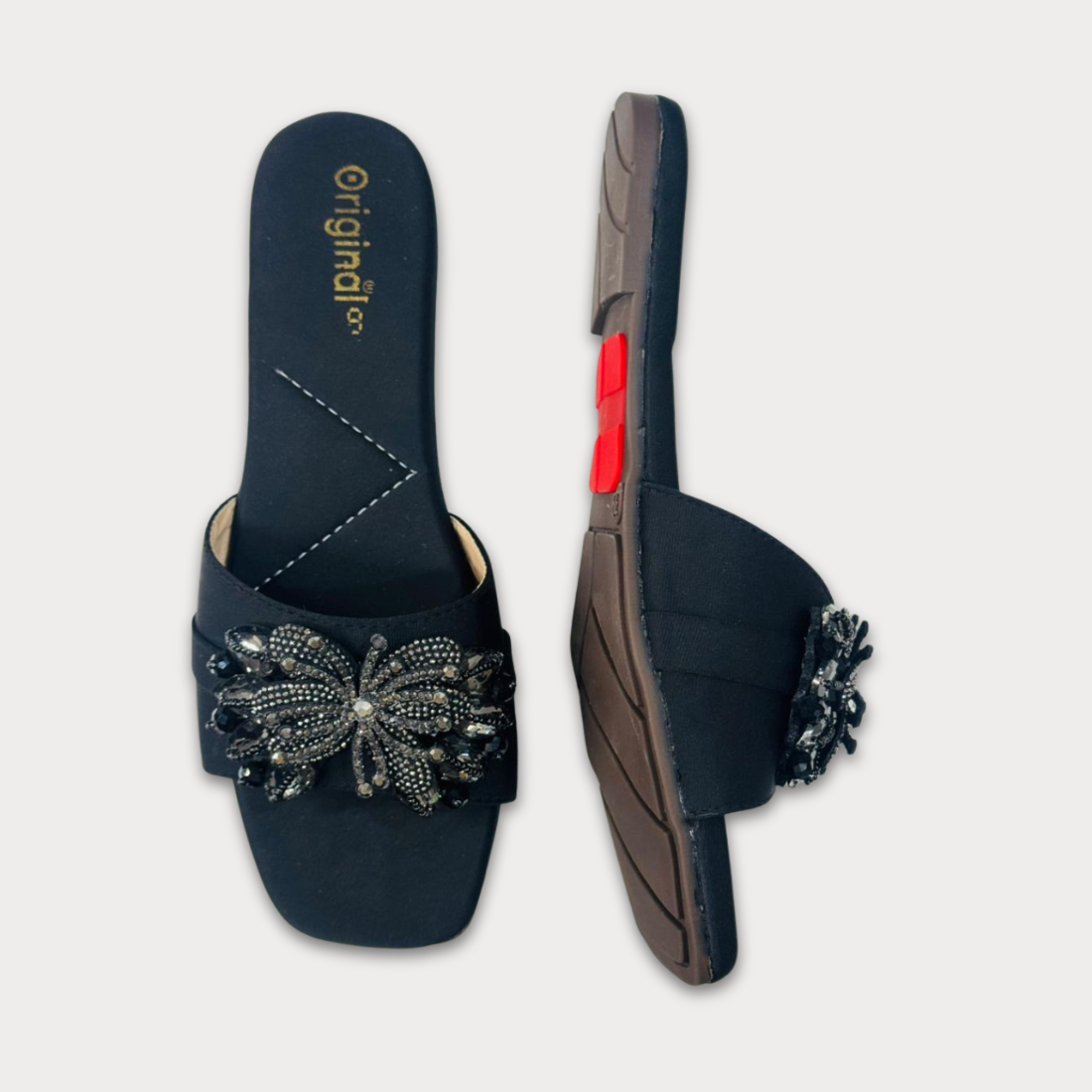 Ladies Slipper | Black