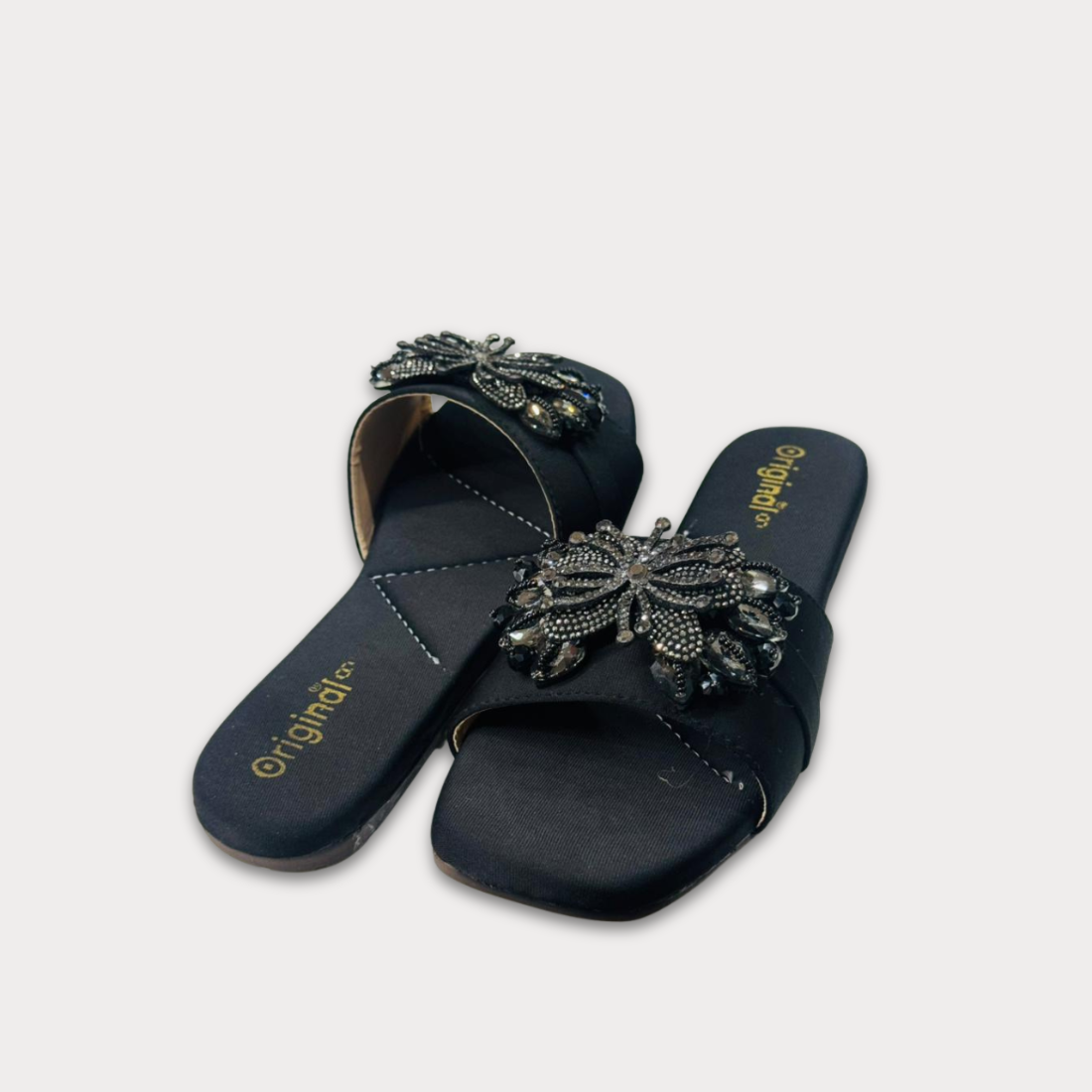Ladies Slipper | Black
