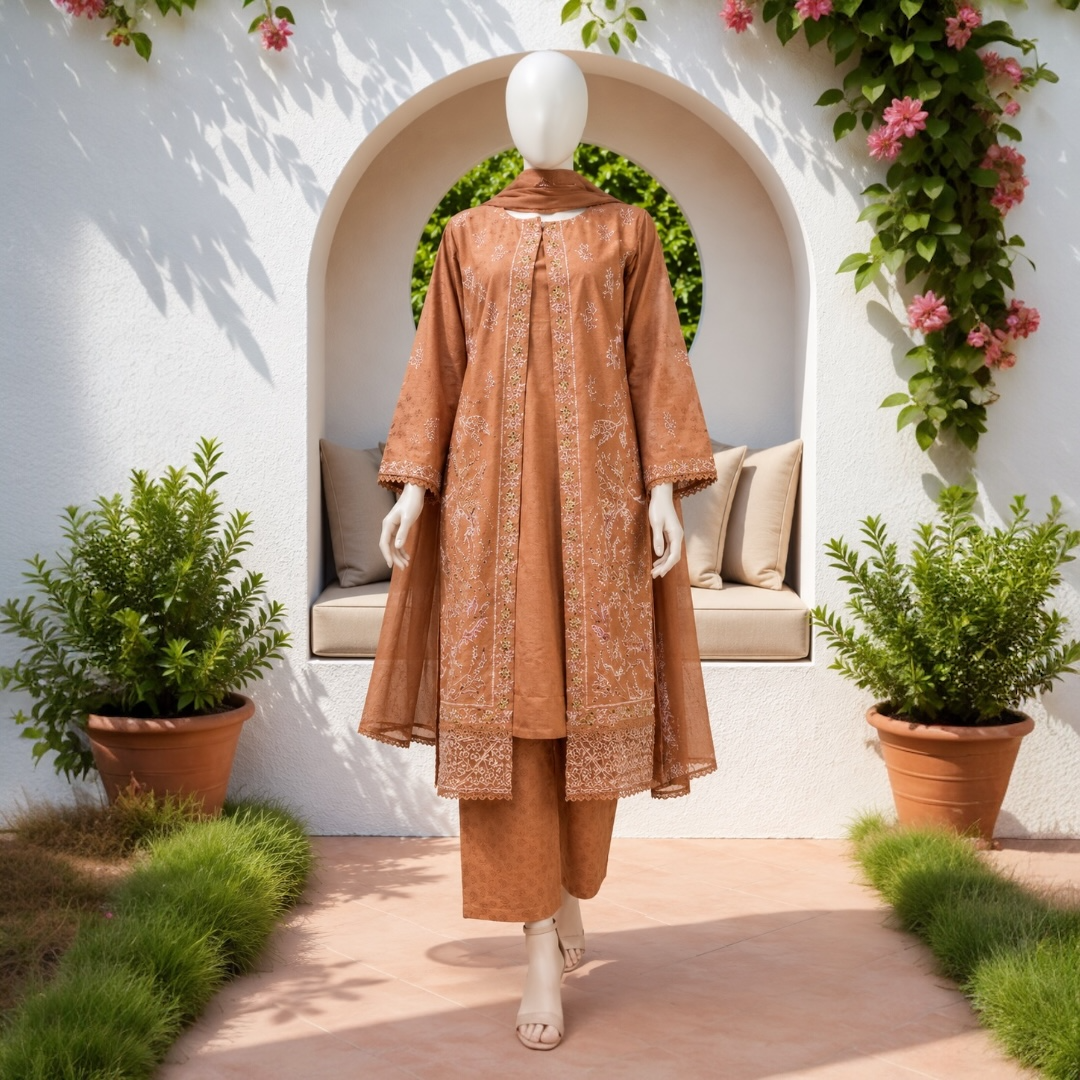 Designer 3 Piece Ladies Suit