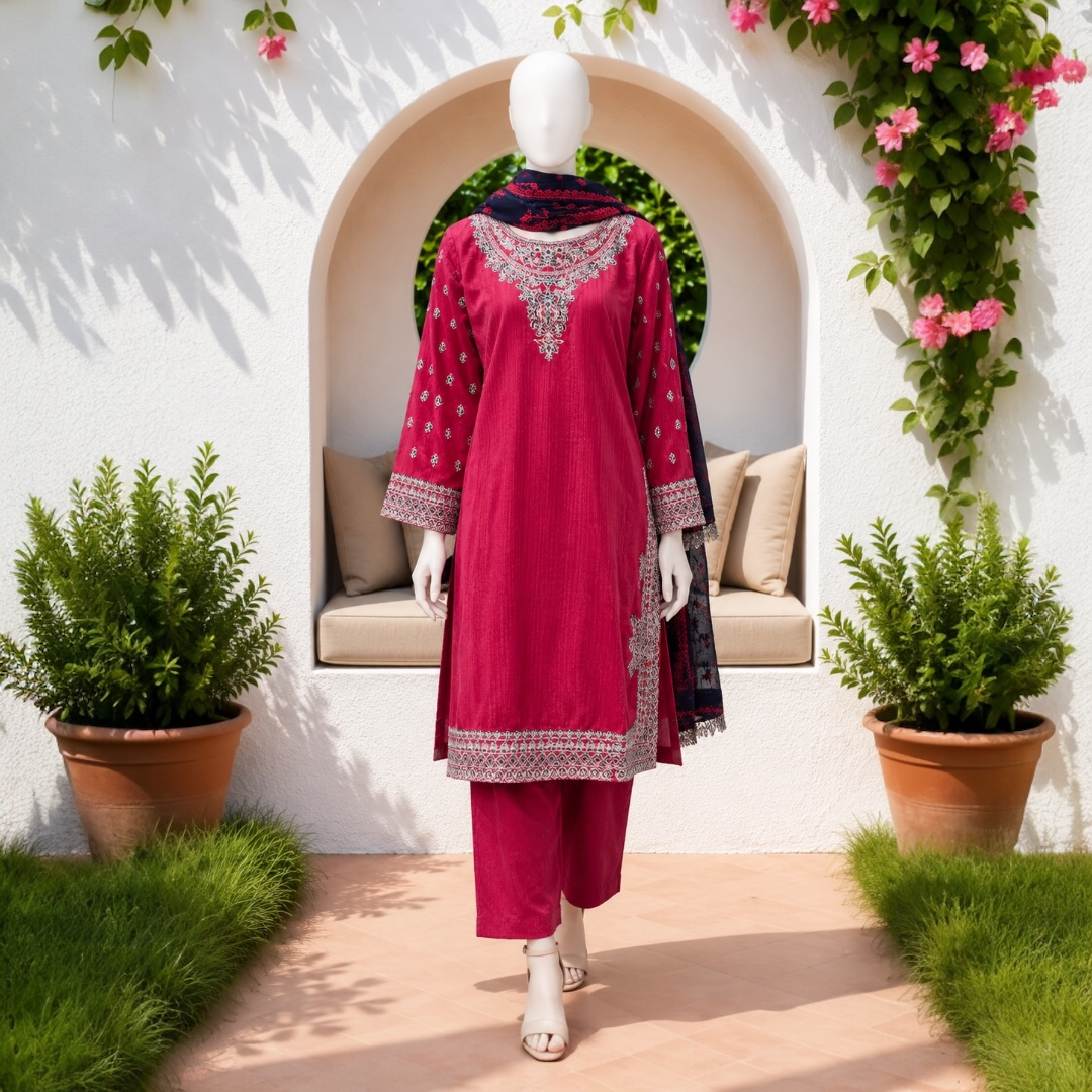 Luxe Look 3 Piece Women Suit