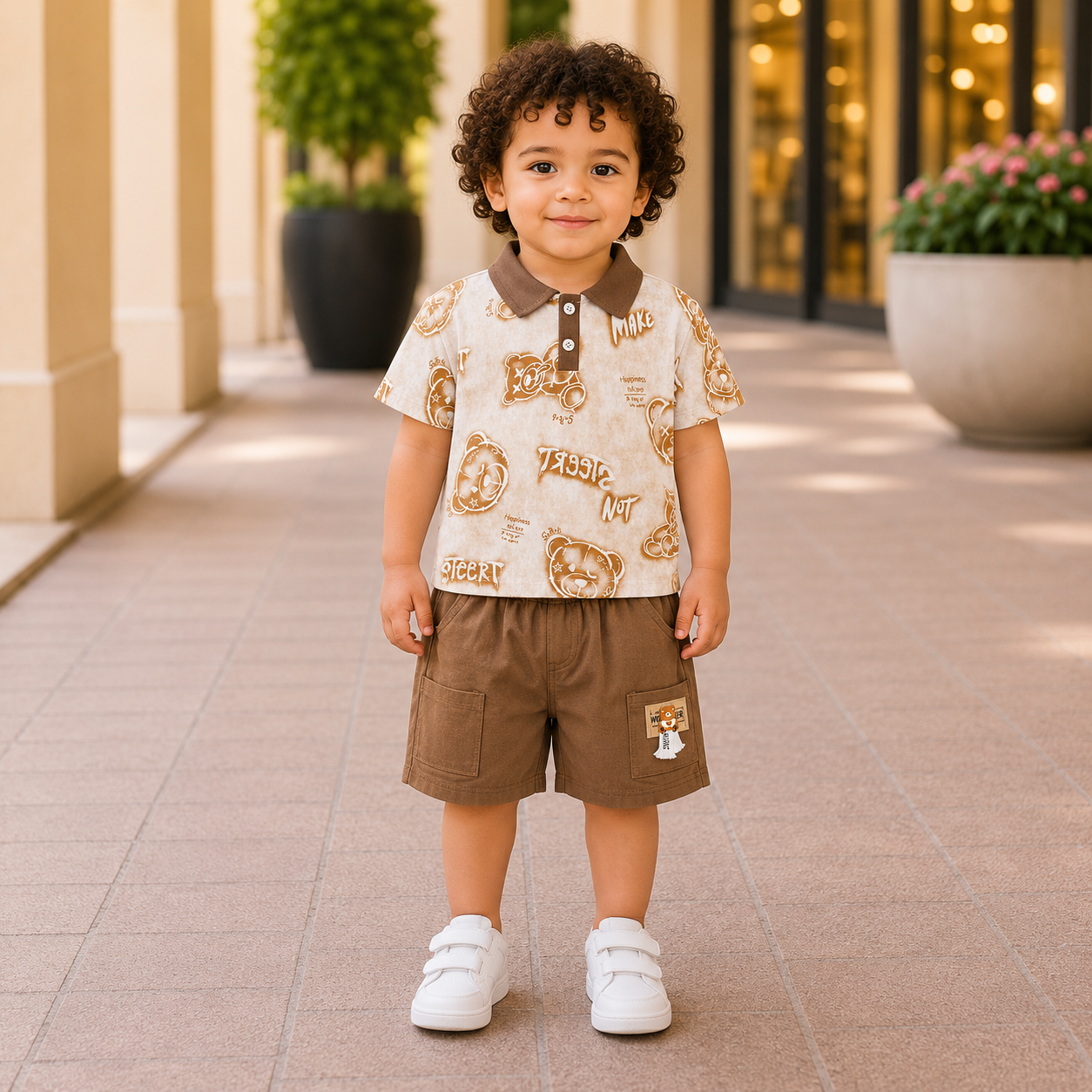 Cute Baby Boy Shirt Nicker Outfit