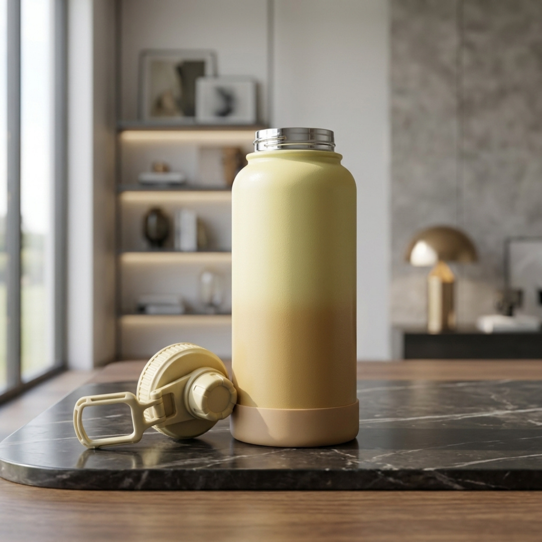 750ml Stainless Steel Insulated Water Bottle – Hot & Cold