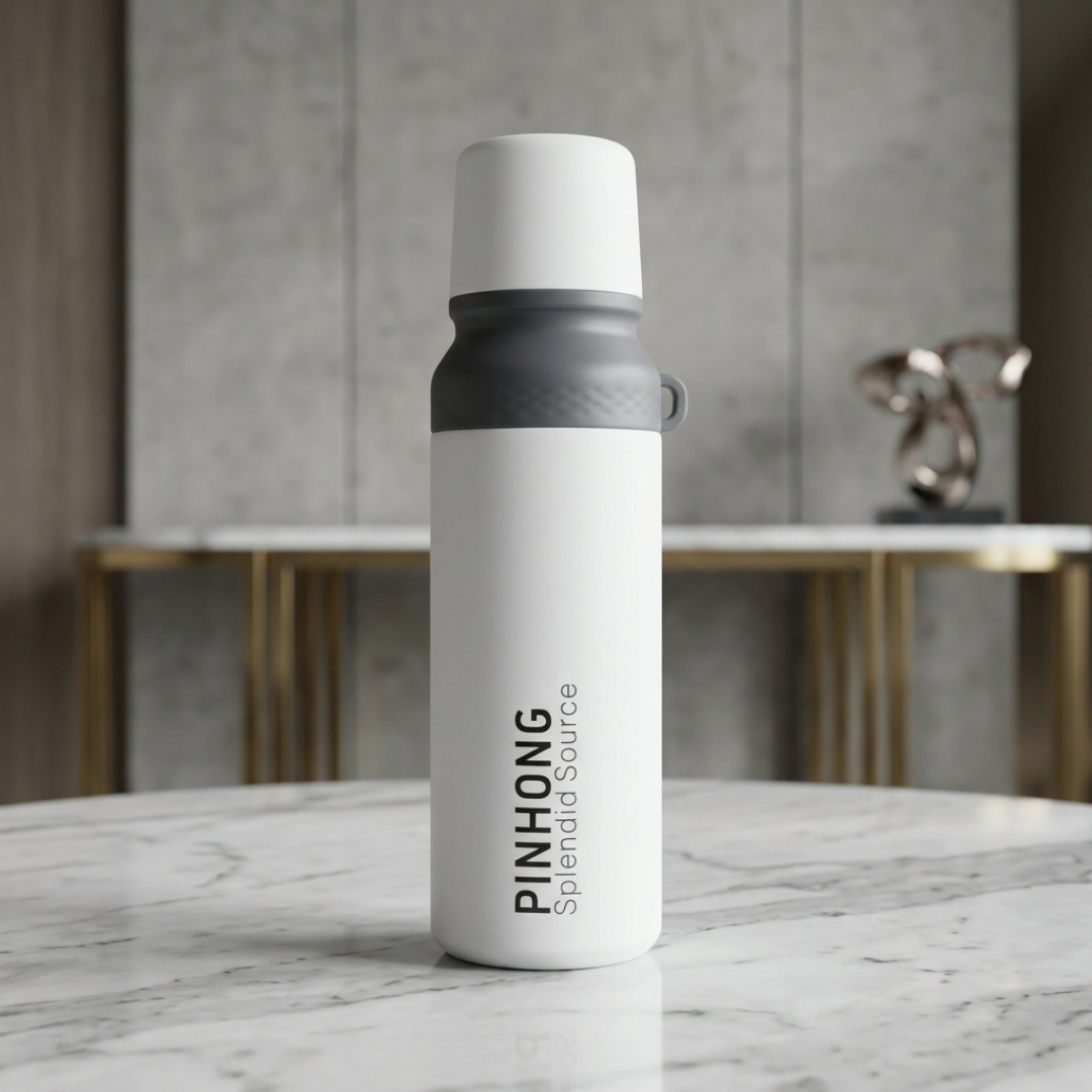 PINHONG Stainless Steel Insulated Water Bottle – Double Wall Vacuum Flask with Leak-Proof Lid